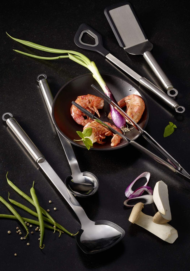 RÃ¶sle Rosle 12986 Stainless Steel Fine Tipped with Silicone Needle-Nose Pliers Cooking Tongs - Image 2